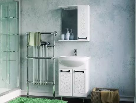Мебель для ванной комнаты Stella Polar Ванда 60 см белая глянцевая