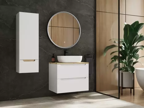 Мебель для ванной комнаты Style Line Бали 70 см 2 ящика, белый софт