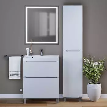 Мебель для ванной комнаты Uperwood Tanos 70 см напольная, белая