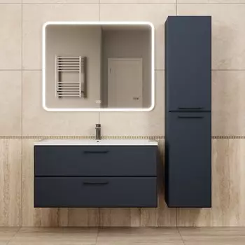 Мебель для ванной комнаты Uperwood Upd Foster New 100 см подвесная, черная