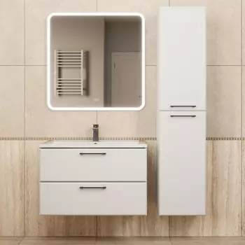 Мебель для ванной комнаты Uperwood Upd Foster New 80 см подвесная, белая