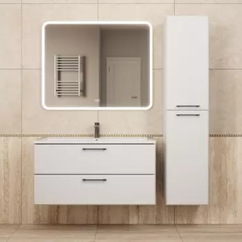 Мебель для ванной комнаты Uperwood Upd Foster New 100 см подвесная, белая