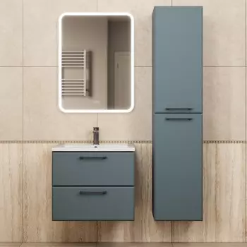 Мебель для ванной комнаты Uperwood Upd Foster New 60 см подвесная, серый графит