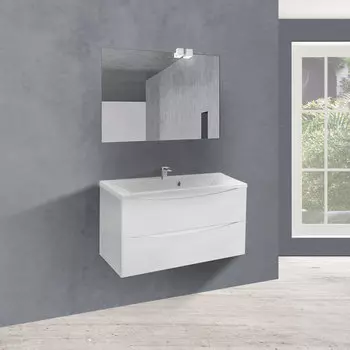Мебель для ванной комнаты Vincea Mia 90 G.White