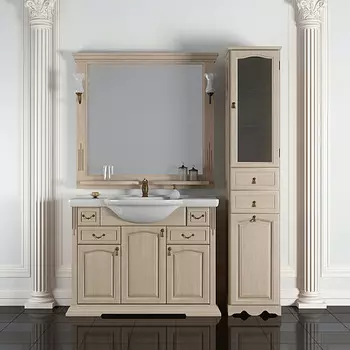 Мебель для ванной Opadiris Риспекто 100 слоновая кость