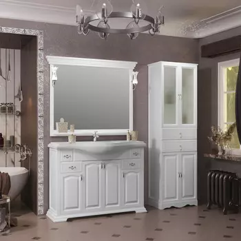 Мебель для ванной Opadiris Риспекто 120 белая матовый