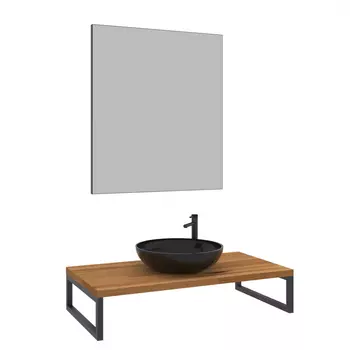 Мебель для ванной ORKA Kestel 95 см подвесная, дуб