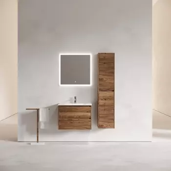 Мебель для ванной Sancos Libra 70 см подвесная, 2 ящика, дуб чарльстон