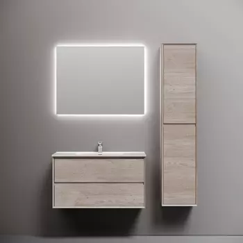 Тумба с раковиной Sancos Marmi 2.0 MR2.090EG 90 см дуб галифакс натуральный