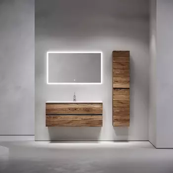 Тумба с раковиной Sancos Urban UR120-1ECH 120 см подвесная, 2 ящика, дуб чарльстон