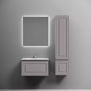 Тумба с раковиной Sancos Very VR70SM 70 см Doha soft