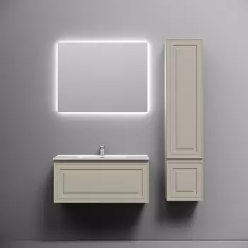 Мебель для ванной Sancos Very 90 см Beige soft