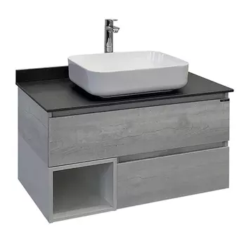 Мебель для ванных комнат Comforty Прага 90 дуб белый