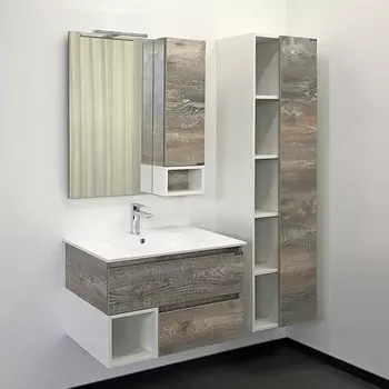 Мебель для ванных комнат Comforty Турин 76 дуб бежевый