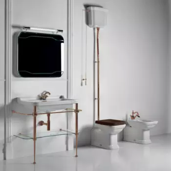 Мебель для ванных комнат Kerasan Waldorf 118 см бронза