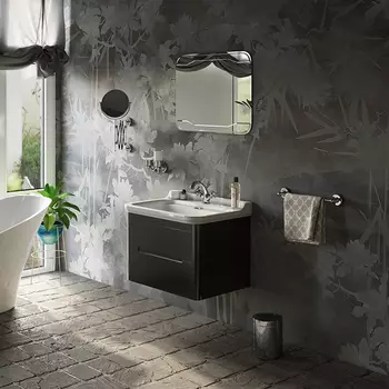 Мебель для ванных комнат Kerasan Waldorf 74 см черная матовая