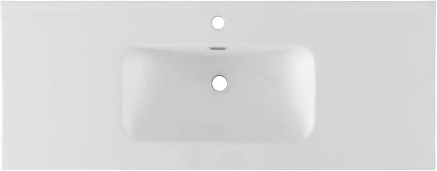 Мебельная раковина Aquanet Flat 121 см 00330427 белая матовая