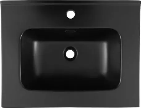 Мебельная раковина Aquanet Flat 61 см 00329253 черная матовая