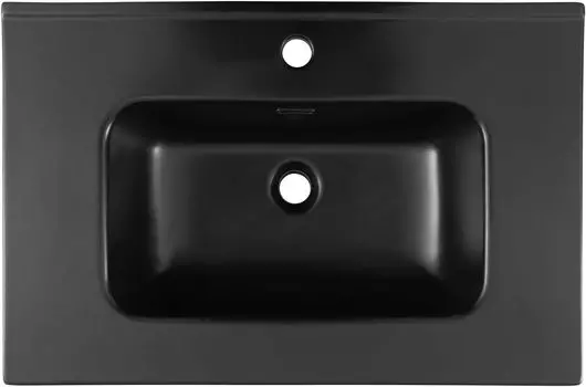 Мебельная раковина Aquanet Flat 71 см 00329254 черная матовая