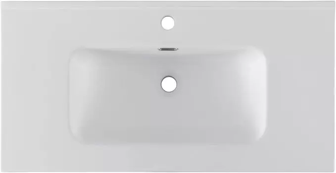 Мебельная раковина Aquanet Flat 91 см 00330432 белая матовая