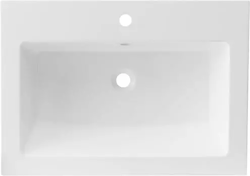 Мебельная раковина Aquanet Мокка 86 см 00303658 белая матовая