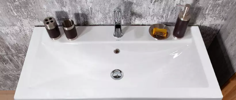 Мебельная раковина Бриклаер Mario 100 см белая