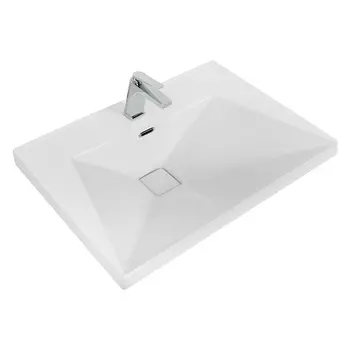 Мебельная раковина Cezares MOLVENO 80 см CZR-1188-800/500 белая