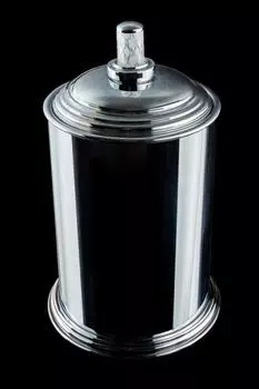 Мусорное ведро Boheme Murano Cristal 10907-CRST-CH хром