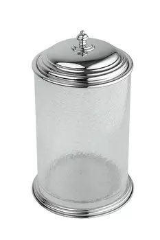 Мусорное ведро Boheme Vogue Nero 10188 хром