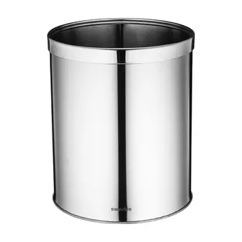 Мусорное ведро с кольцом Swedbe Attribut 9816 хром
