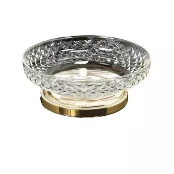 Мыльница Boheme Crystal 10205 золото