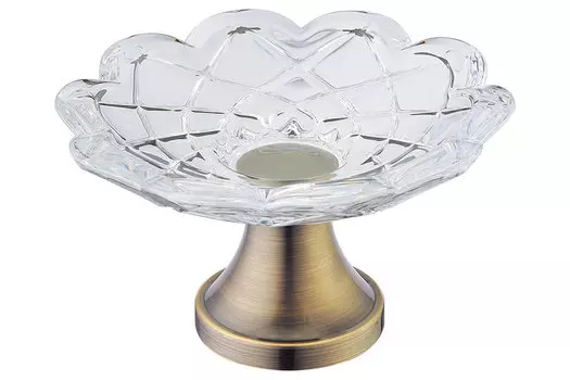 Мыльница Boheme настольная 10201 бронза