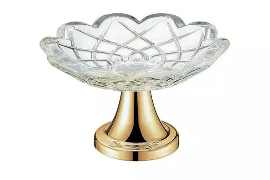 Мыльница Boheme настольная 10202 золото