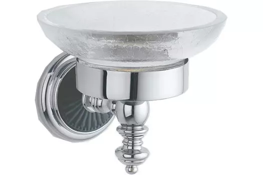 Мыльница Boheme Vogue Nero 10183 черный, хром