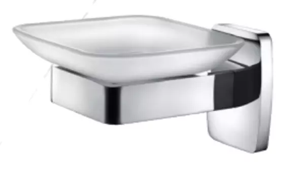 Мыльница CeramaLux Cube 12604 хром