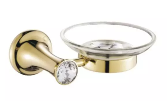 Мыльница CeramaLux Valencia 88504G золото