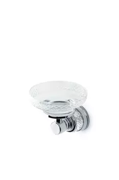 Мыльница для ванной комнаты Boheme AURA 10243-CR хром