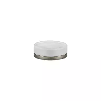 Мыльница настольная Gessi Emporio Accessories 38827#149 сатинированное стекло, цвет: Finox Brushed Nickel