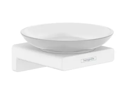 Мыльница Hansgrohe AddStoris 41746700 белый матовый