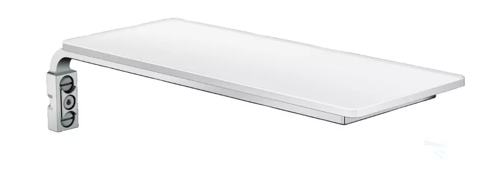 Мыльница Hansgrohe Casetta E 26511400 белый, хром