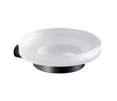 Мыльница Inda Mito A2010NNE+R46110 черная матовая