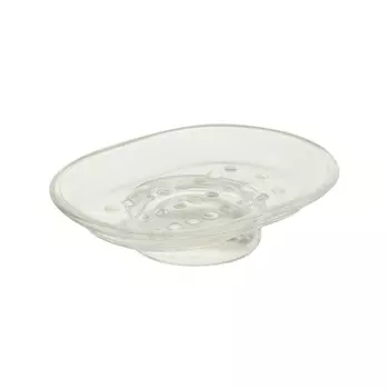 Мыльница Migliore 27750 стекло прозрачное