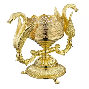 Мыльница Migliore Luxor 26218 стекло, золото