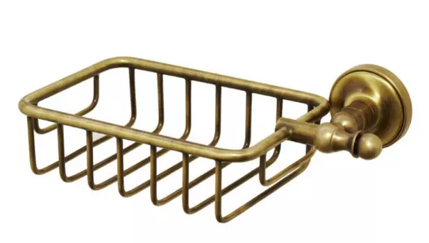 Мыльница Migliore Mirella 17186 бронза