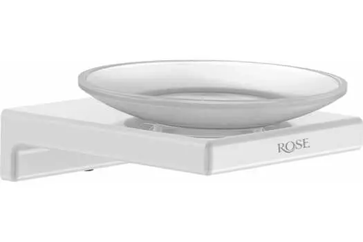 Мыльница Rose RG1803C подвесная, белый