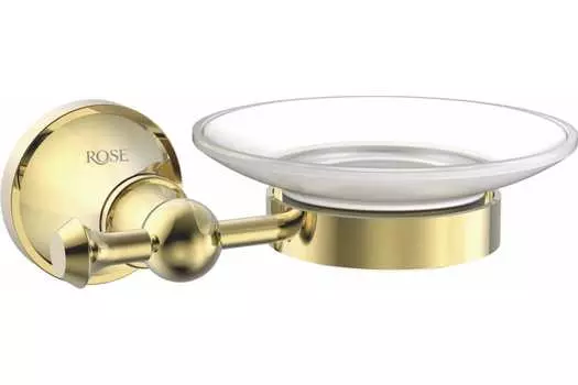 Мыльница Rose RG1903E подвесная, золотая