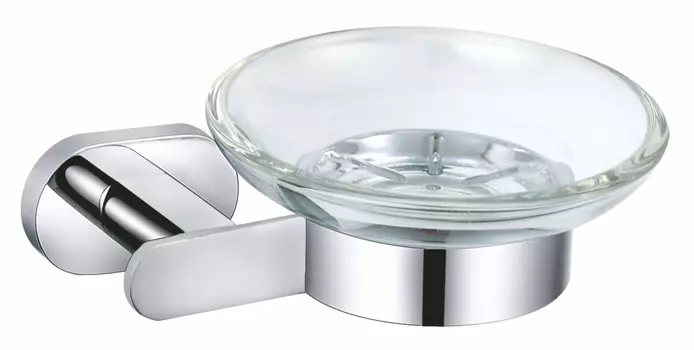 Мыльница с держателем WONZON & WOGHAND FIRST WW-8422 хром