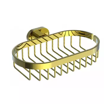 Мыльница с держателем WONZON & WOGHAND FIRST WW-8424-LG золото