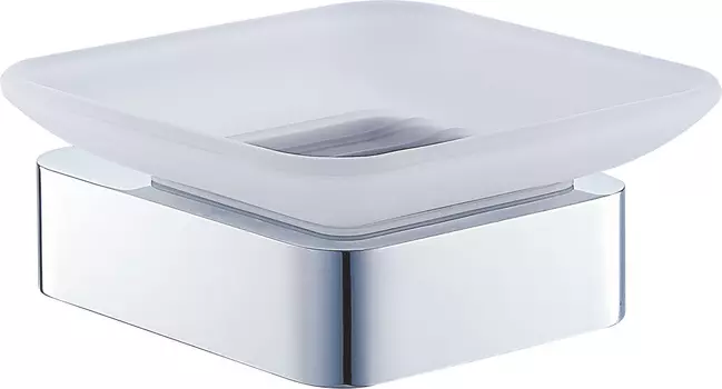 Мыльница с держателем WONZON & WOGHAND LOTTE WW-8322 хром