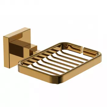 Мыльница с держателем WONZON & WOGHAND POLO WW-8924-DG золото